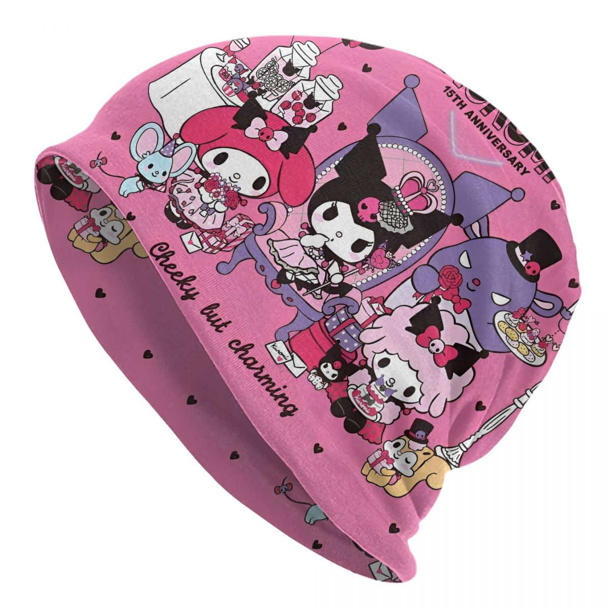 Knit Beanie Hat Warm - My Melody Kuromi Cap Sanrio Cartoon