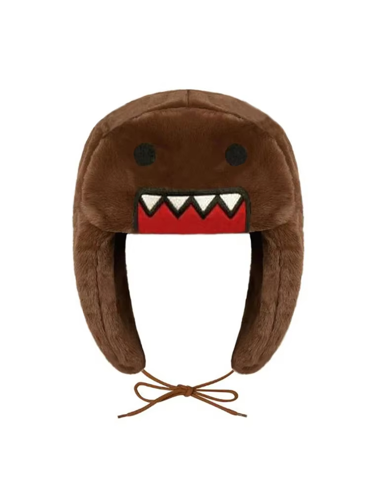 Knit Beanie Hat Warm - Cute Cartoon Plush Beanie Hat for