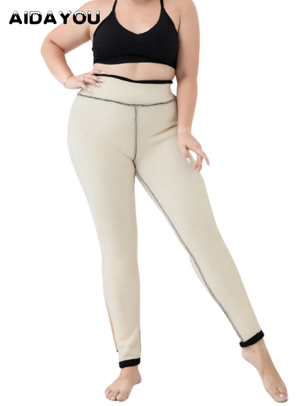 Corduroy Pant Warm - 1.78lbs 800g Heavy Quality Cashmere Leggings