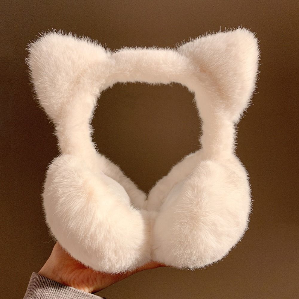 Earmuffs Foldable - Cute Cat Earmuffs Winter Warm Foldable