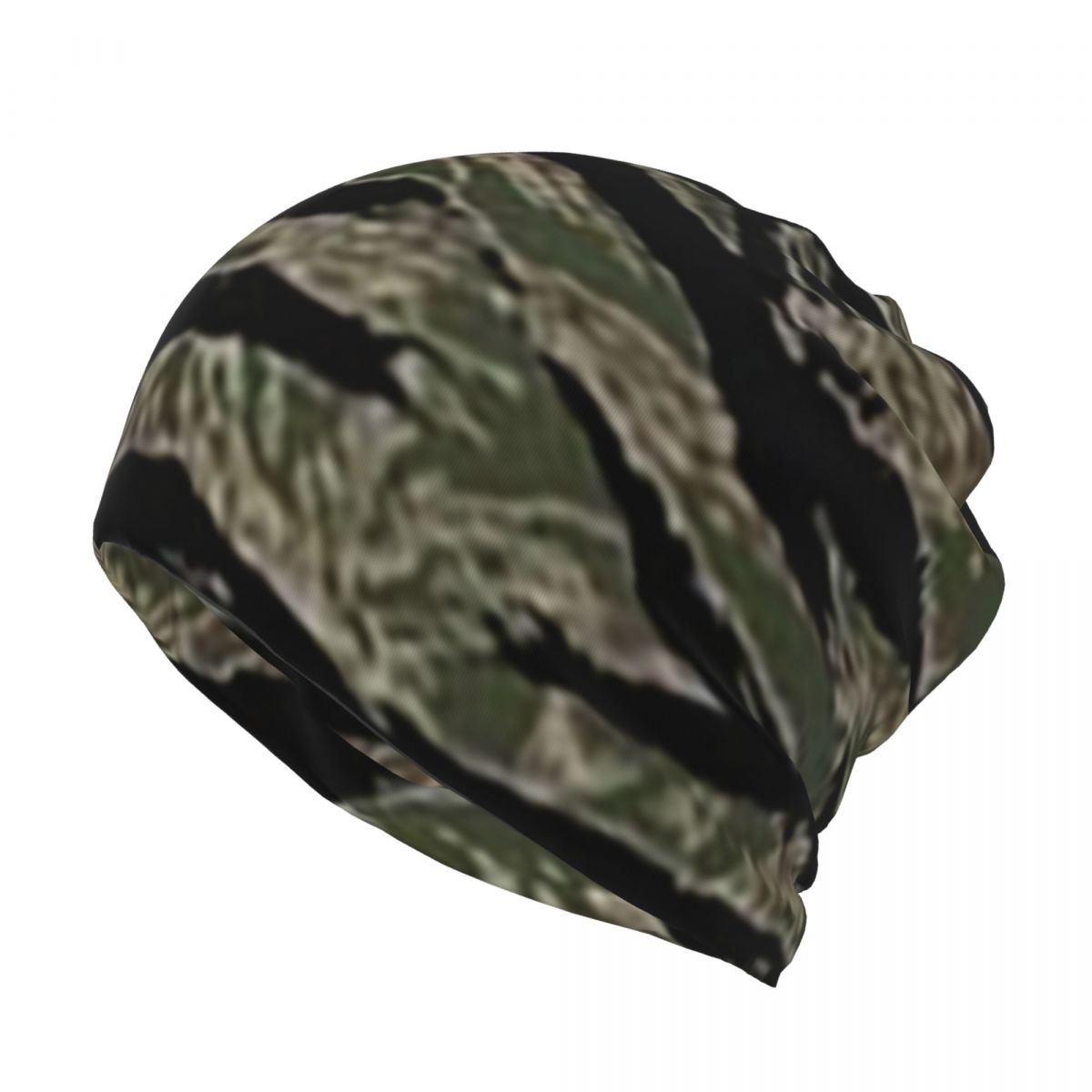 Tiger Stripe Camouflage Milita - Knit Beanie Hat Warm 리뷰 및 가격