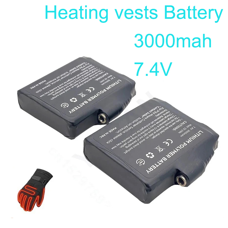 Gloves Battery 7.4V 3000mah Po - Heated Vest Battery 리뷰 및 가격