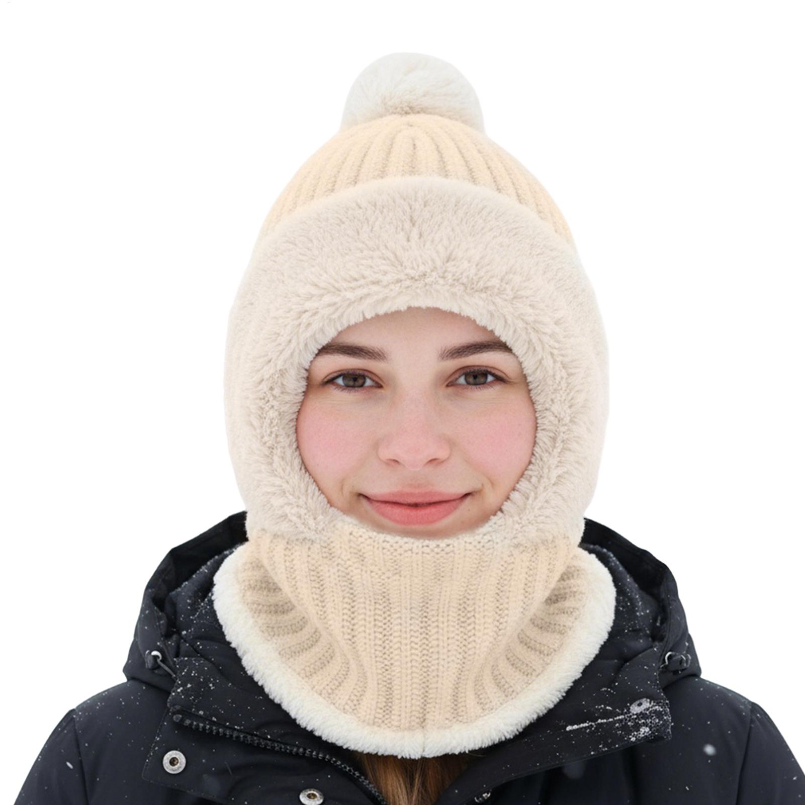 Knit Hat Cycling Beanie With N - Neck Gaiter Fleece 리뷰 및 가격