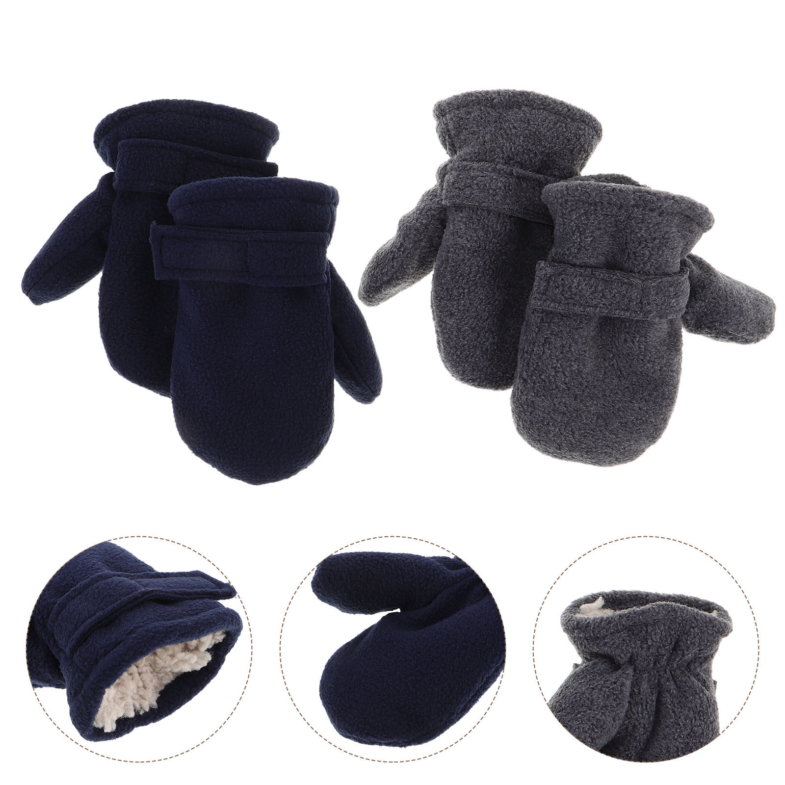 2Pairs Children Warm Gloves Po - Snow Glove Insulated 리뷰 및 가격