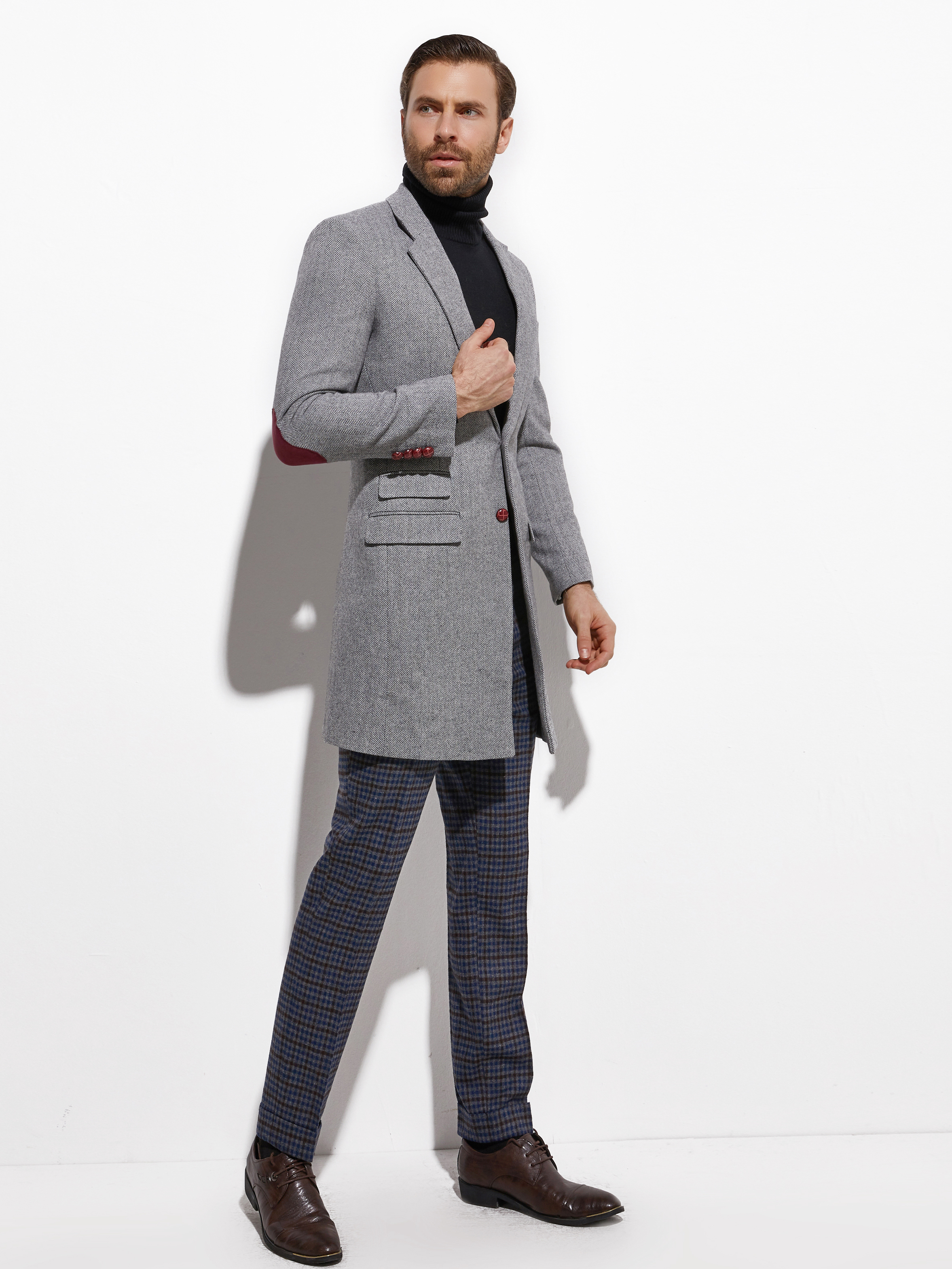 2026 Medium Length Spring Autu - Wool Coat Peacoat 리뷰 및 가격