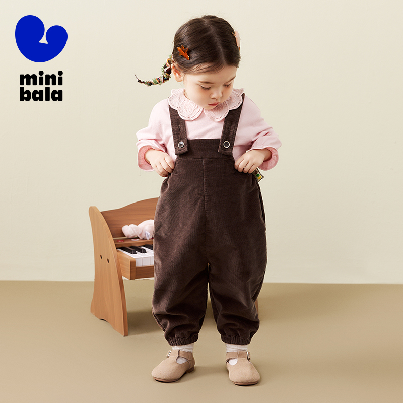 Mini Bala Kids Overalls Boys G - Corduroy Pant Warm 리뷰 및 가격