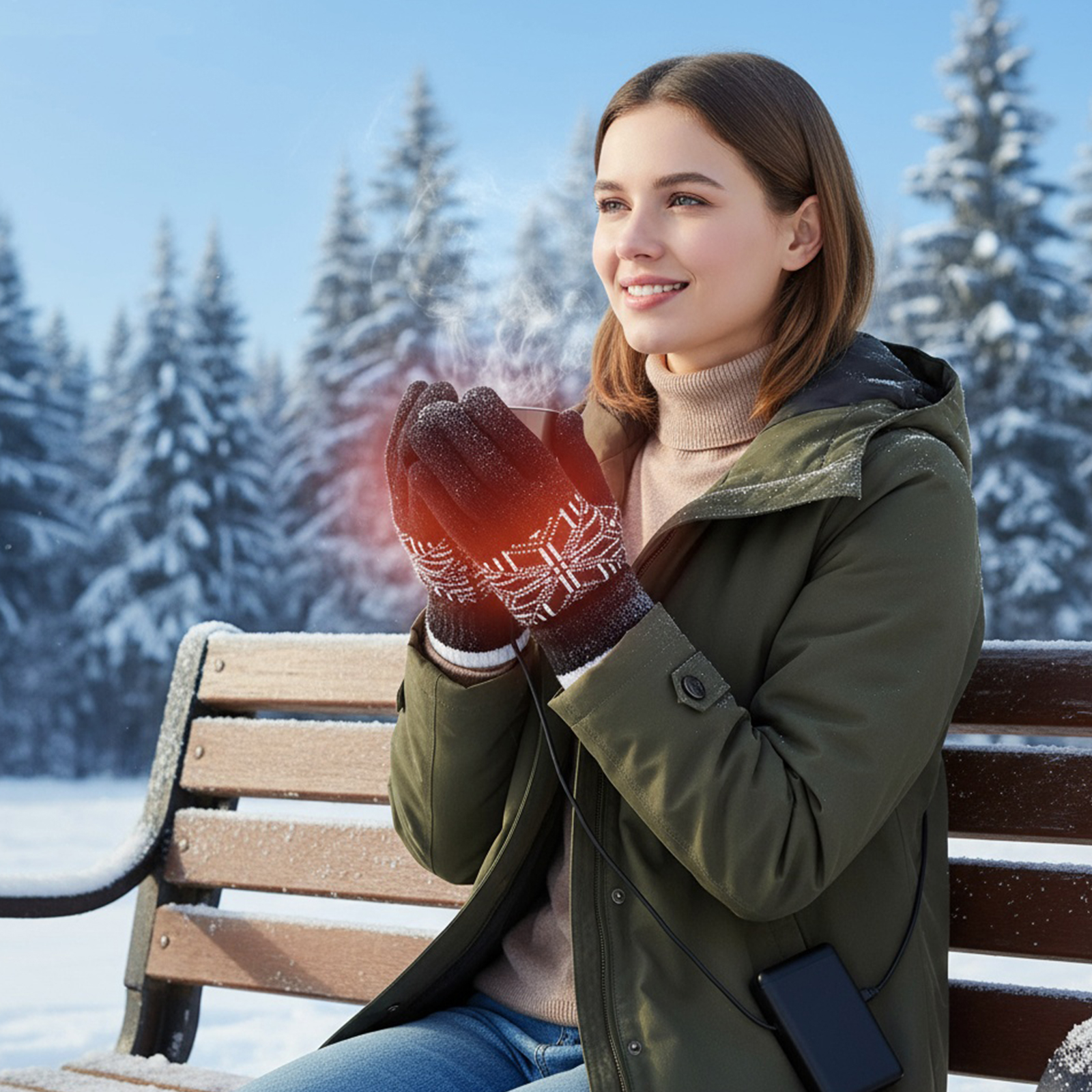 USB Touchscreen Hand Warmer Wi - Touch Screen Gloves 리뷰 및 가격