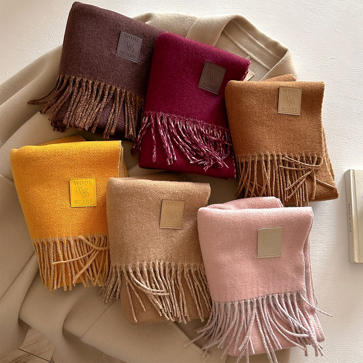 NEW Wool Winter Thick Warm Sca - Cashmere Pashmina Wrap 리뷰 및 가격