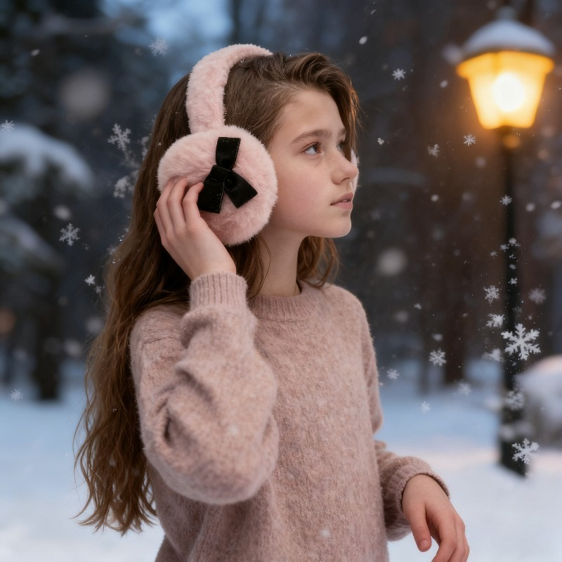 1pc Women's Winter Solid Color - Earmuffs Foldable 리뷰 및 가격