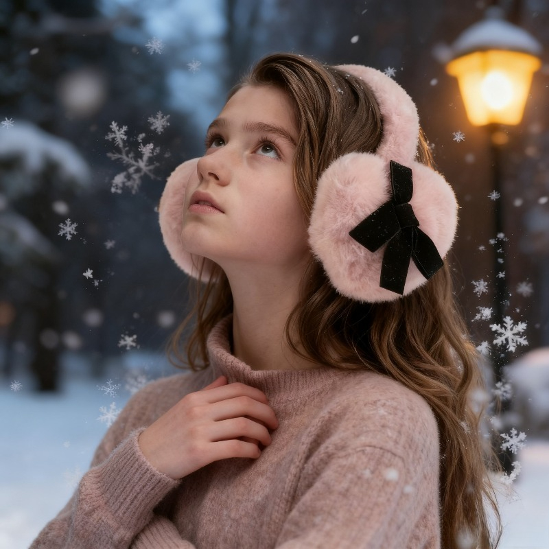1pc Women's Winter Solid Color - Earmuffs Foldable 리뷰 및 가격