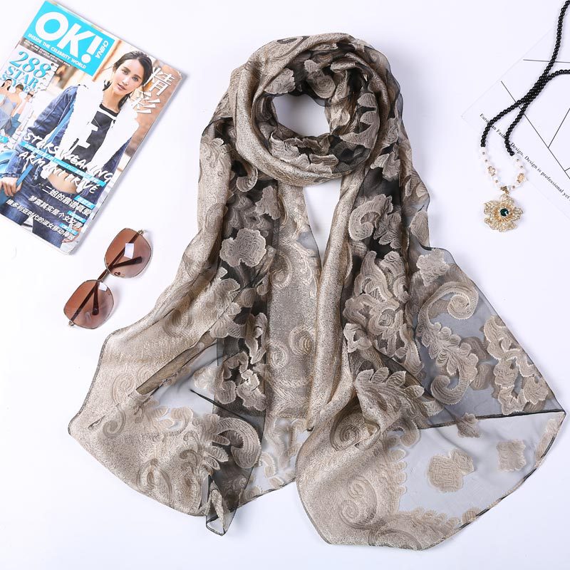 Hot Selling 180*70 Organza Sil - Shawl Wrap Winter 리뷰 및 가격