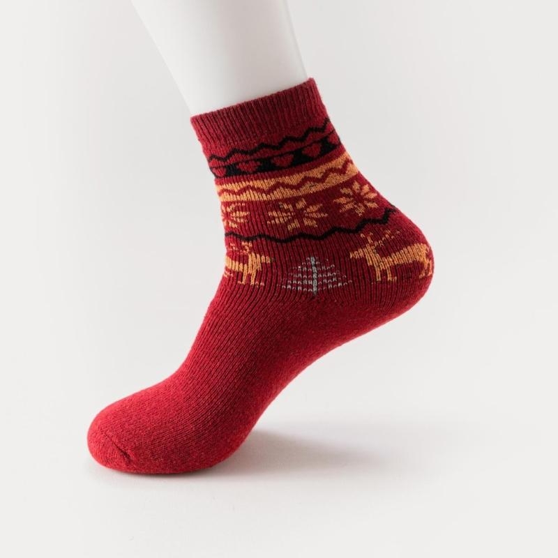 5 Pairs Men's Faux Wool Socks  - Thermal Sock Wool 리뷰 및 가격