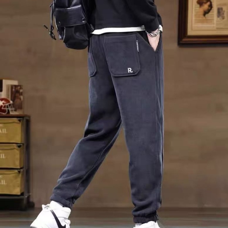 Men’s Winter Fleece Lined Pant - Corduroy Pant Warm 리뷰 및 가격