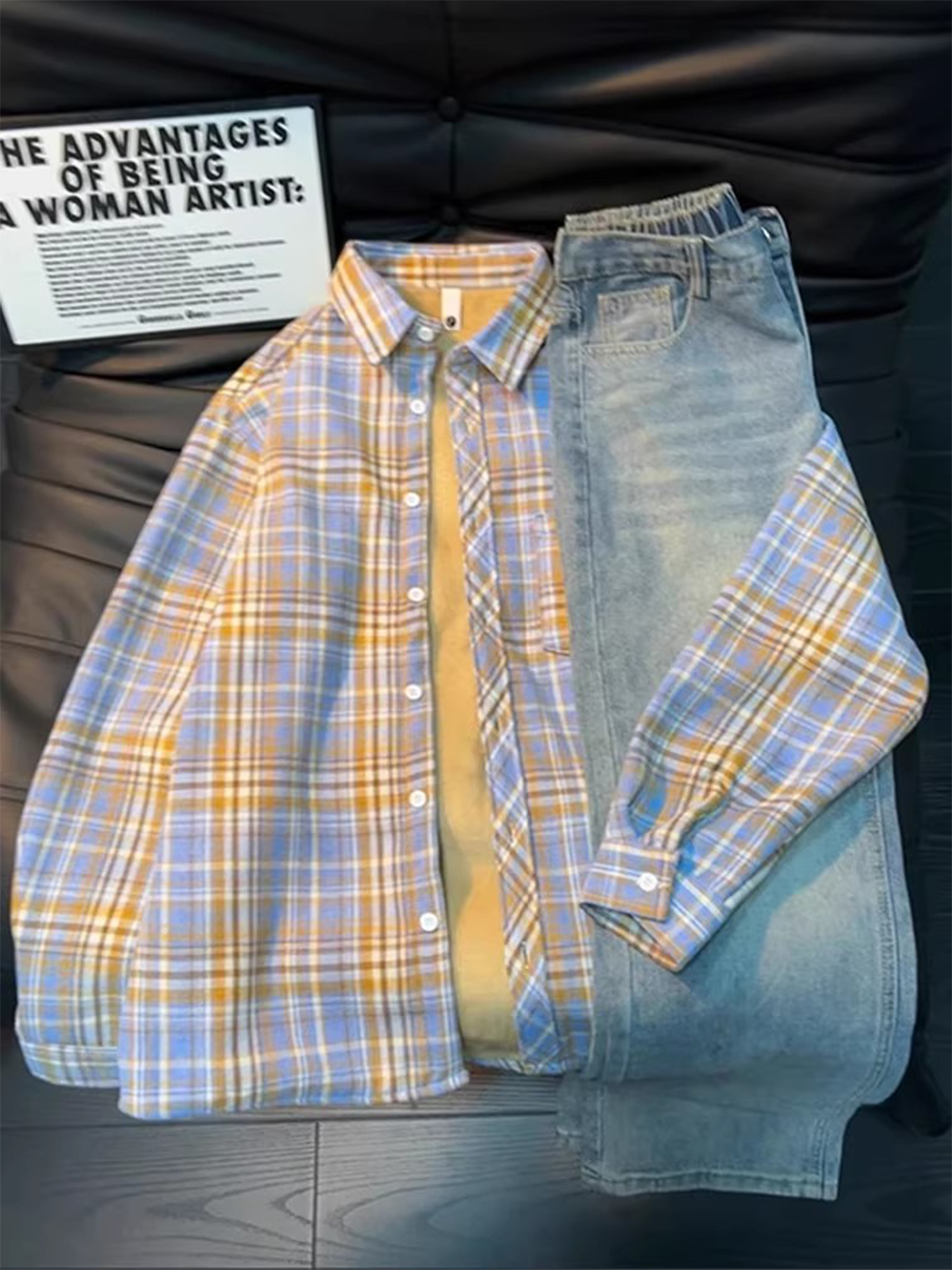 Men's Vintage Plaid Flannel Sh - Flannel Shirt Lined 리뷰 및 가격