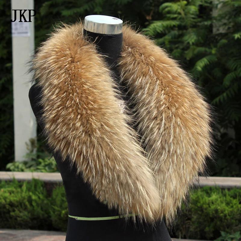 Natural Fur Collar Real raccoo - Shawl Wrap Winter 리뷰 및 가격