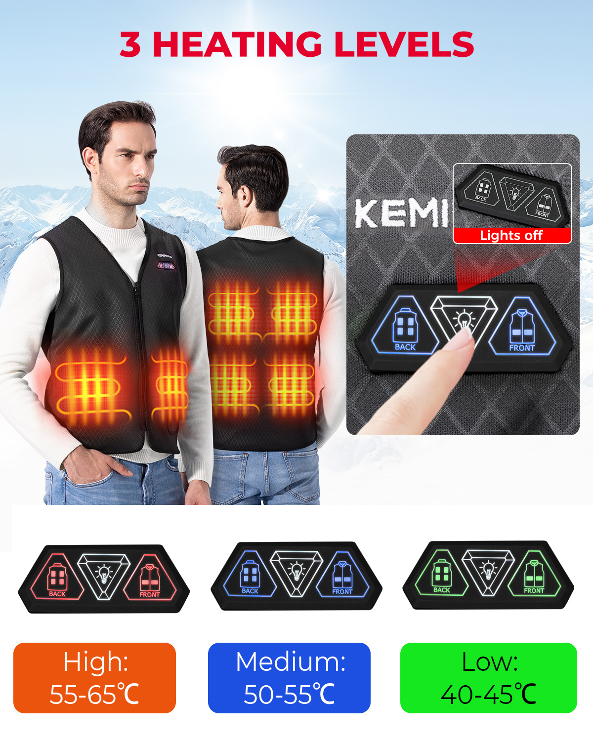 Lightweight Heated Vest USB Po - Heated Vest Battery 리뷰 및 가격