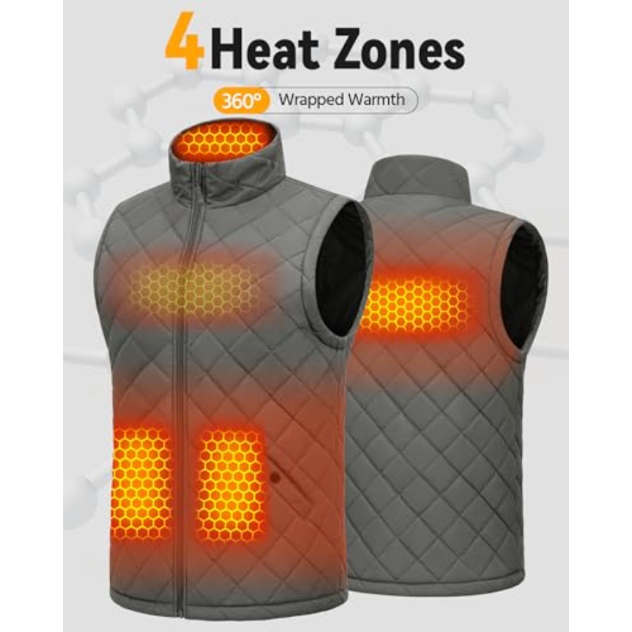 Wulcea Graphene Heated Vest Fo - Heated Vest Battery 리뷰 및 가격