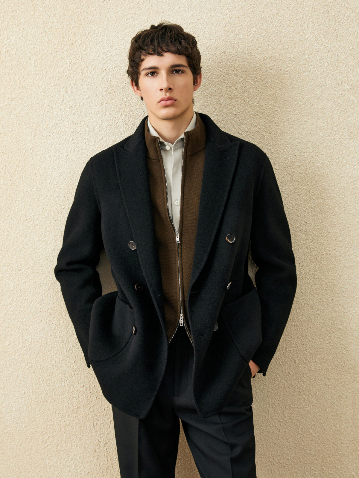 Men‘s 100% Wool Short Coat | B - Wool Coat Peacoat 리뷰 및 가격