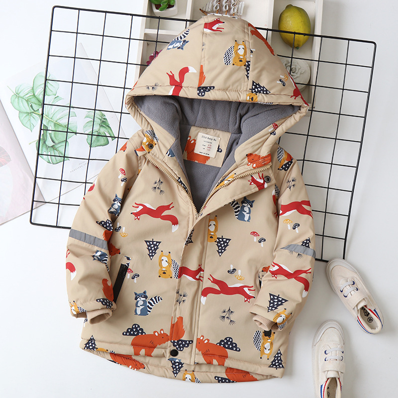 IYEAL Children's Coat Animals  - Flannel Shirt Lined 리뷰 및 가격