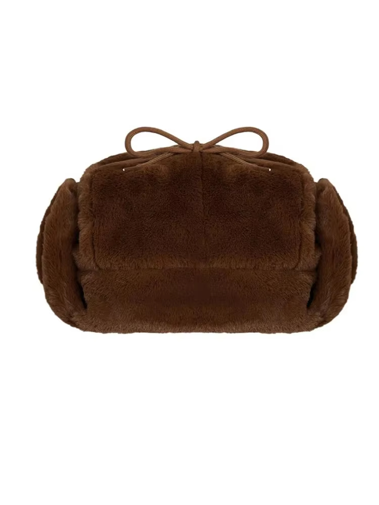 Cute Cartoon Plush Beanie Hat  - Knit Beanie Hat Warm 리뷰 및 가격