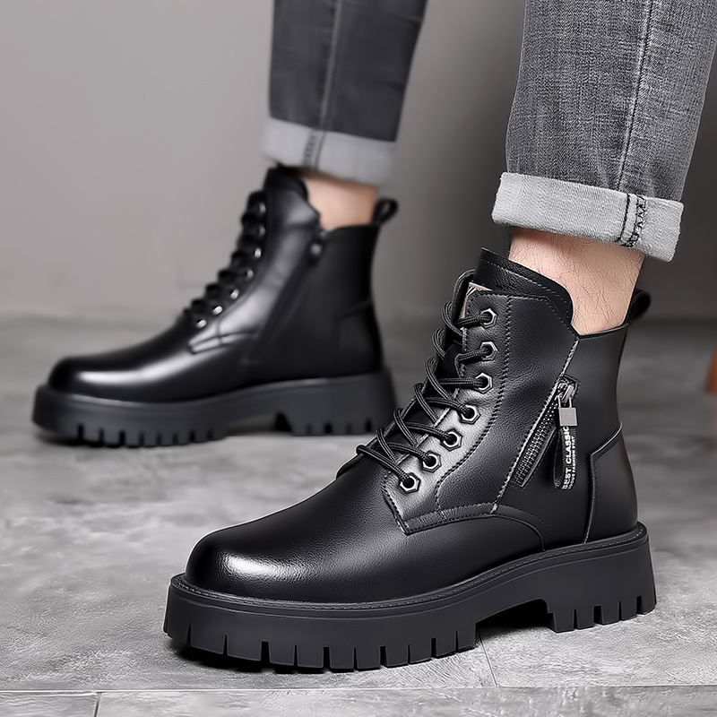 Men Classic Genuine Leather Bo - Waterproof Winter Boot 리뷰 및 가격