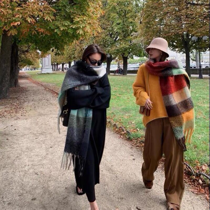 NEW Luxury Winter Thick Warm S - Cashmere Pashmina Wrap 리뷰 및 가격