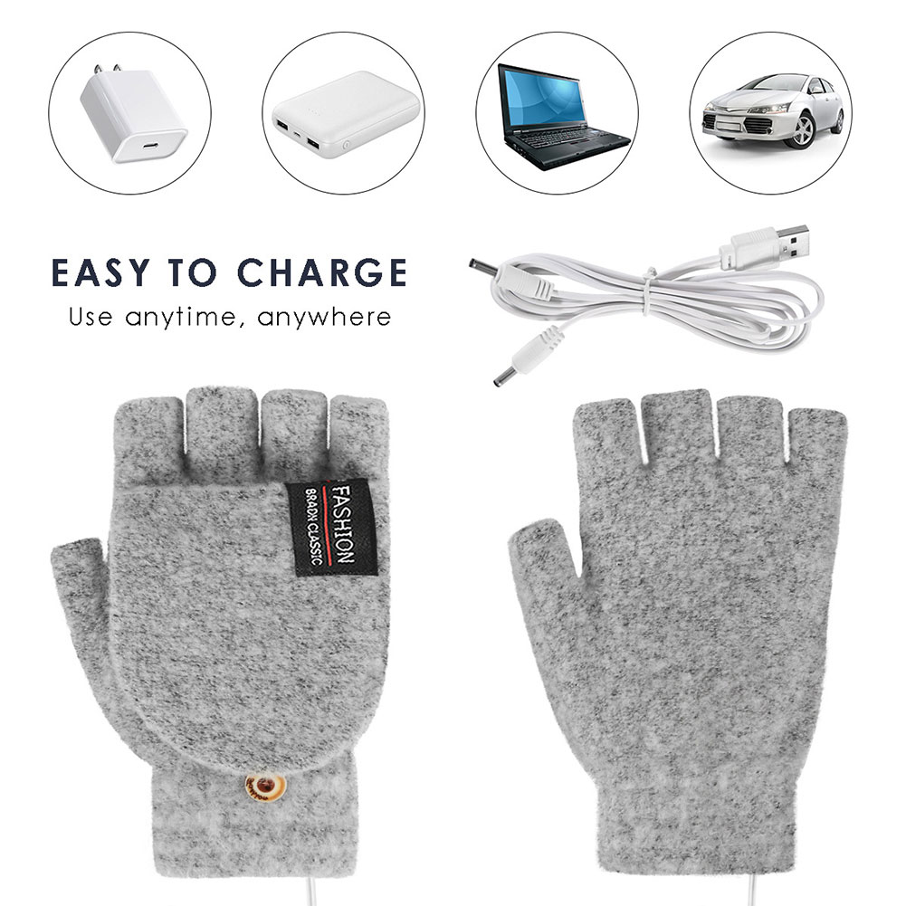 USB Electric Heated Gloves Adj - Hand Warmer Electric 리뷰 및 가격