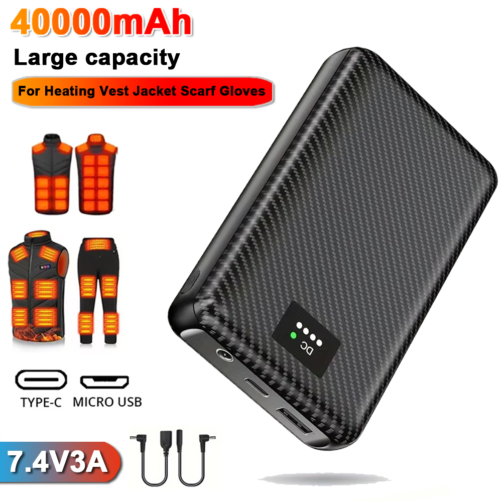 Ranwomen 30000/40000mAh Powerb - Heated Vest Battery 리뷰 및 가격
