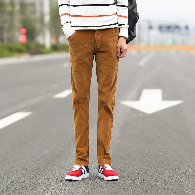 2023 Autumn Winter Men's Casua - Corduroy Pant Warm 리뷰 및 가격