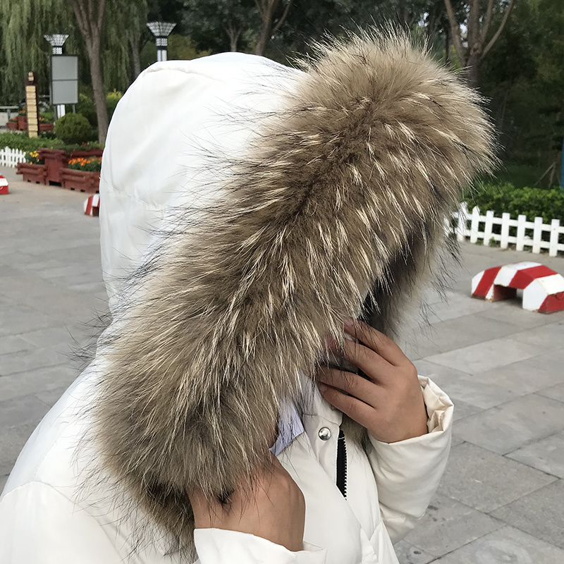 Real Fur Collar for Coat Parka - Shawl Wrap Winter 리뷰 및 가격