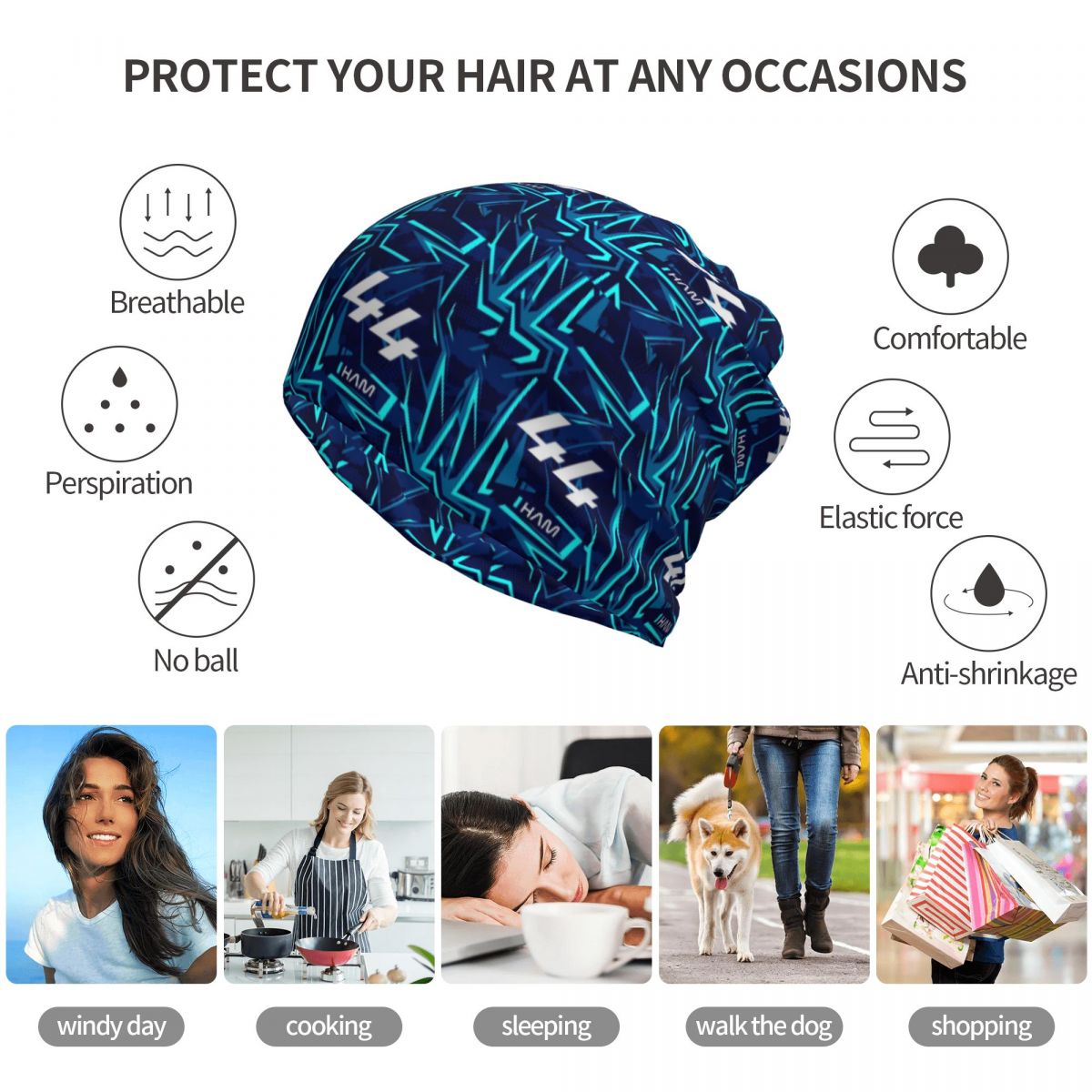 Lewis Hamilton 44 - F1 2024 Ba - Knit Beanie Hat Warm 리뷰 및 가격