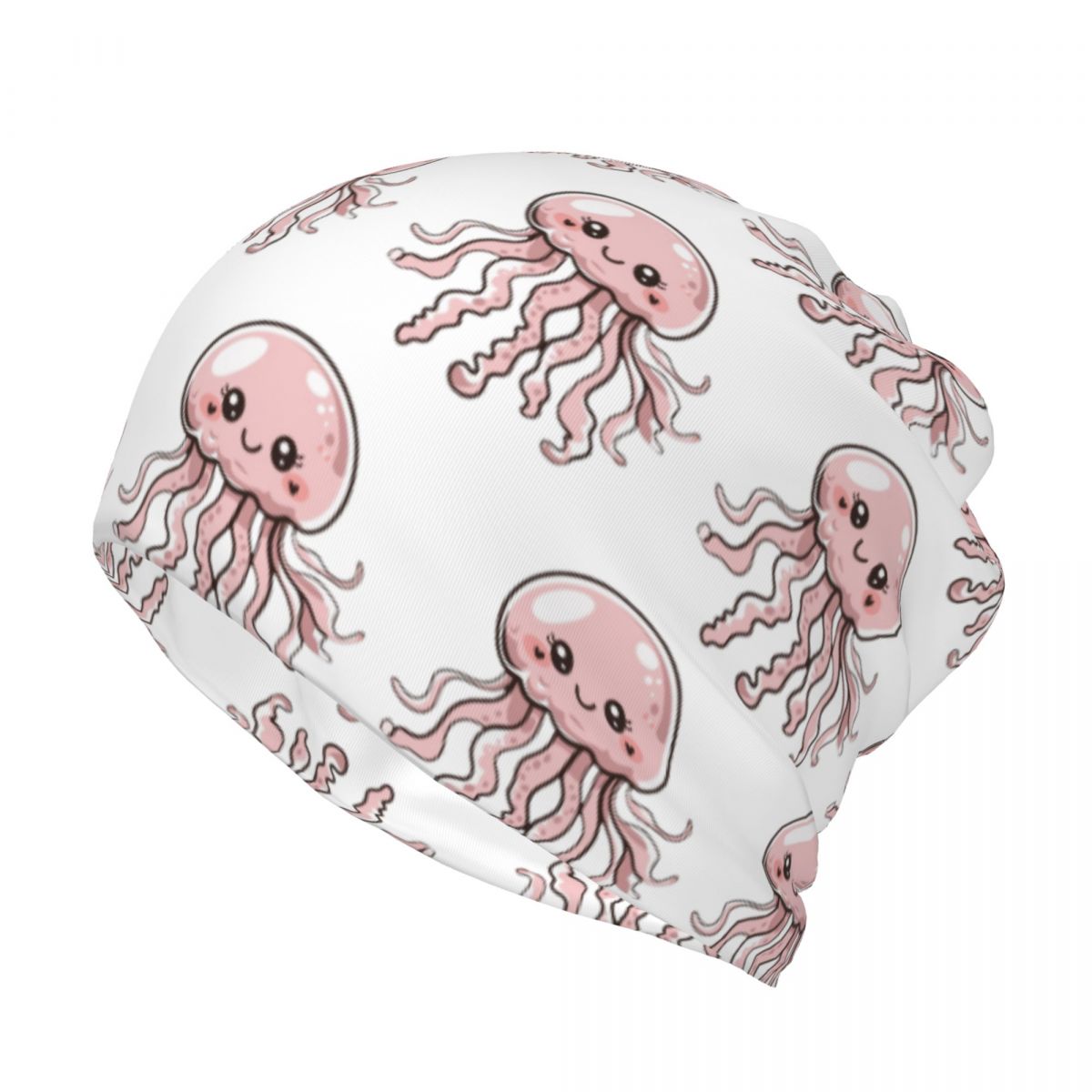 Cute Jellyfish Kawaii Design B - Knit Beanie Hat Warm 리뷰 및 가격