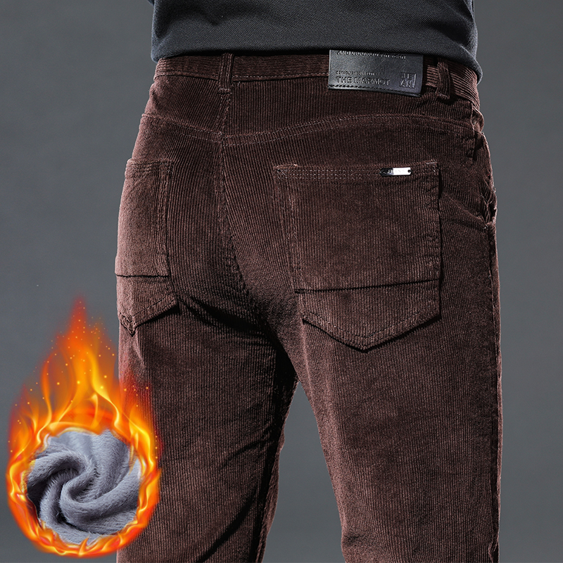 Winter New Men's Corduroy Flee - Corduroy Pant Warm 리뷰 및 가격