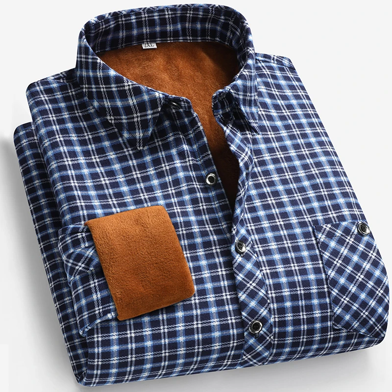 2025 Autumn and Winter Men's F - Flannel Shirt Lined 리뷰 및 가격