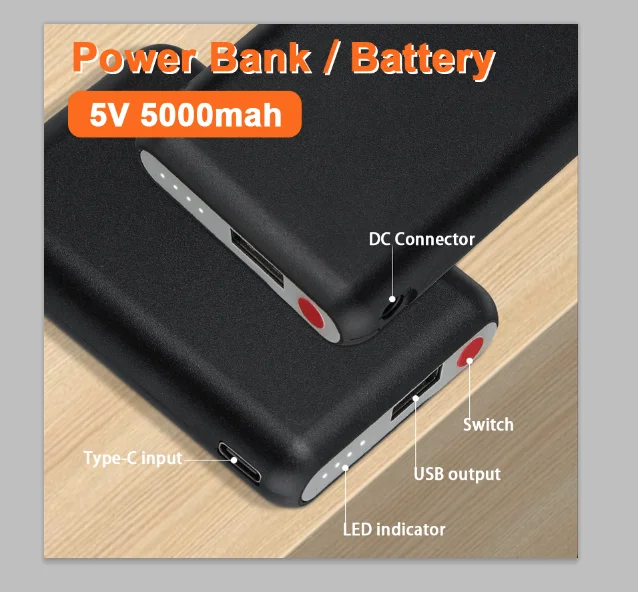 5V 5000mAh Heated Gloves Batte - Heated Vest Battery 리뷰 및 가격