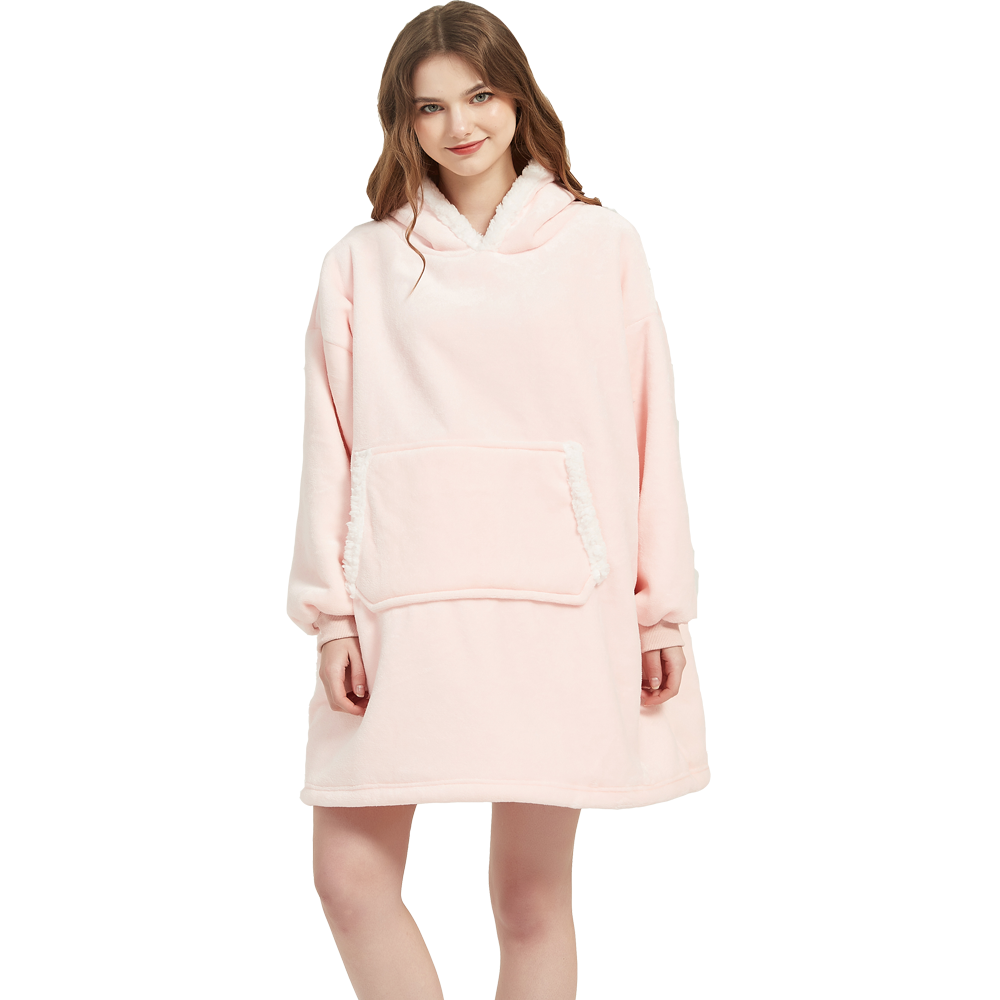 Microfiber Plush Coral Fleece  - Sherpa Hoodie Fleece 리뷰 및 가격