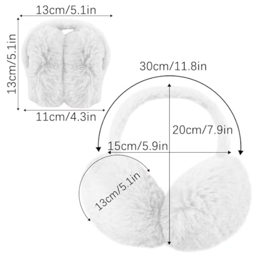 1 Pcs Headband Winter, Ear Muf - Earmuffs Foldable 리뷰 및 가격
