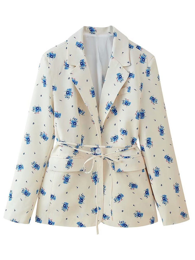 FSMG Elegant Flower Printed Lo - Down Jacket Packable 리뷰 및 가격