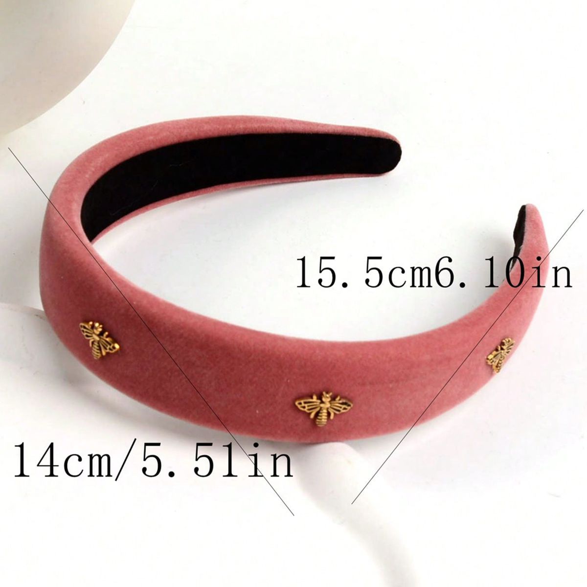 Little Bee Black Velvet Headba - Winter Headband Fleece 리뷰 및 가격