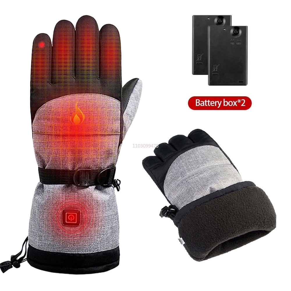 Heated Skiing Waterproof Glove - Touch Screen Gloves 리뷰 및 가격