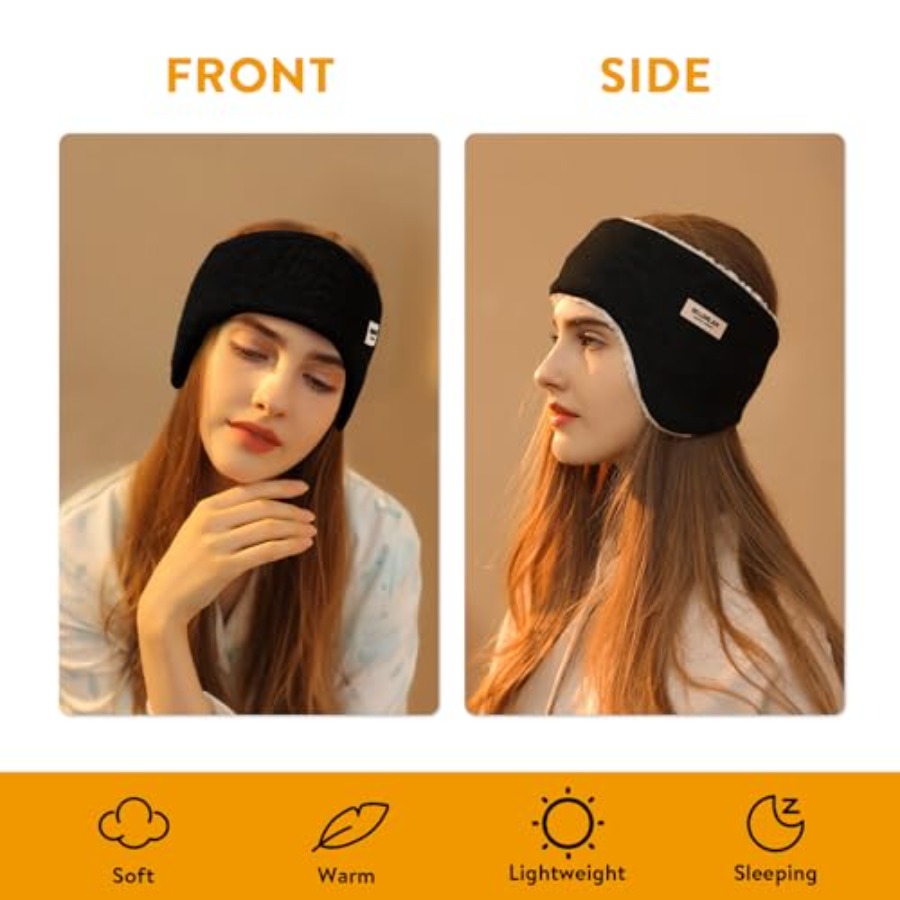 Ear Warmer Fuzzy Fleece Lined  - Fleece Ear Warmer Band 리뷰 및 가격