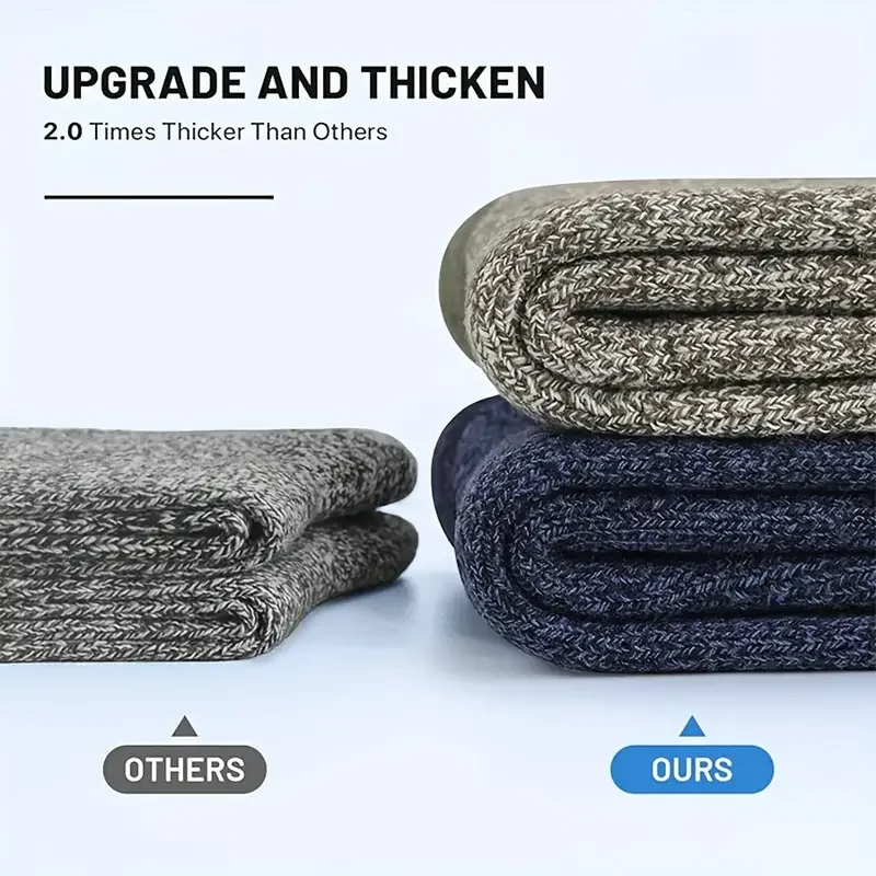 5 Pairs Merino Wool Socks for  - Thermal Sock Wool 리뷰 및 가격