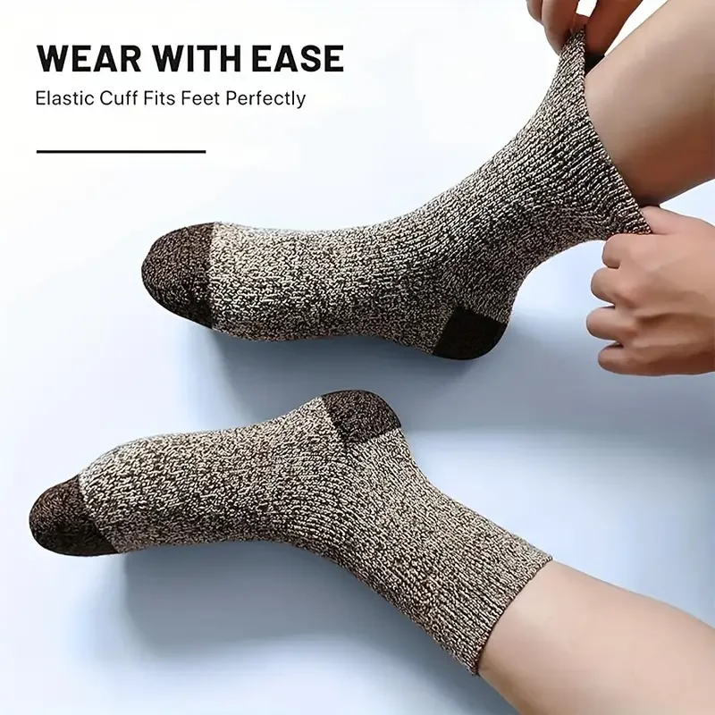 5 Pairs Merino Wool Socks for  - Thermal Sock Wool 리뷰 및 가격